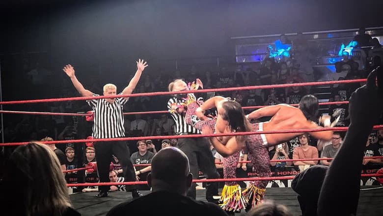 Backdrop from ROH: Honor United - London