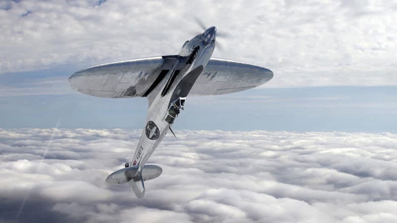 Backdrop from Silver Spitfire: The Longest Flight