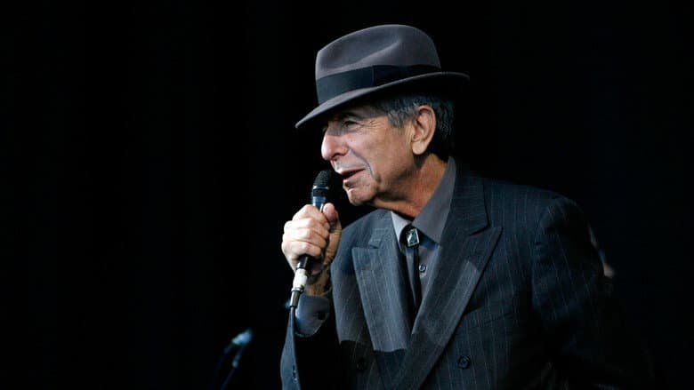 Backdrop from Leonard Cohen: Live in London