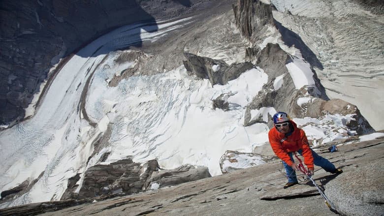 Backdrop from David Lama - Off Limits on Rock and Ice