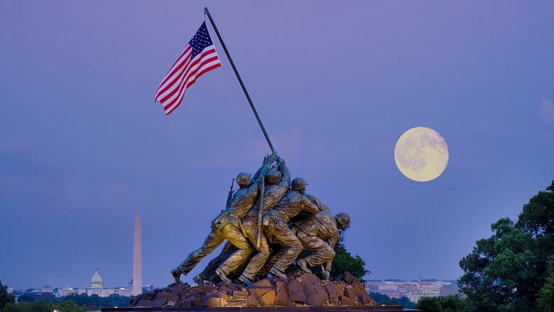 Backdrop from We, the Marines