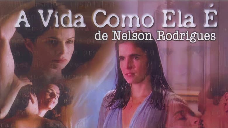 Backdrop from A Vida Como Ela É...