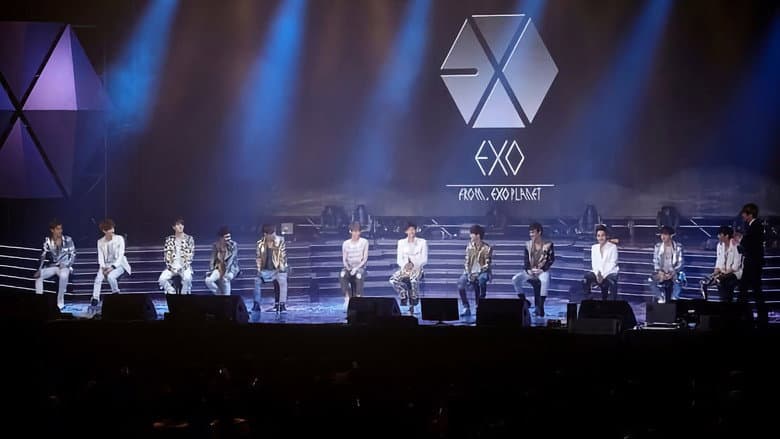 Backdrop from EXO Debut Showcase in Korea