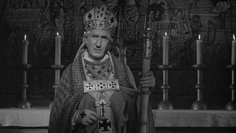 Backdrop from Murder in the Cathedral