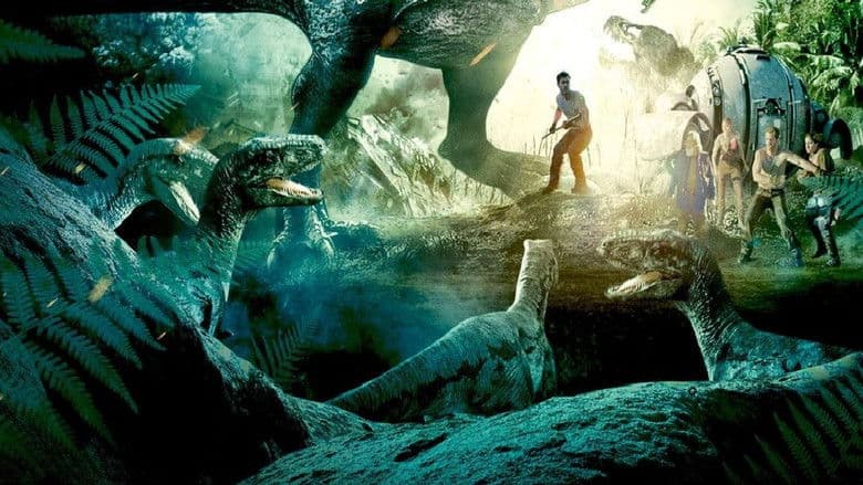 Backdrop from Jurassic Galaxy