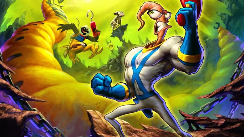 Backdrop from Earthworm Jim