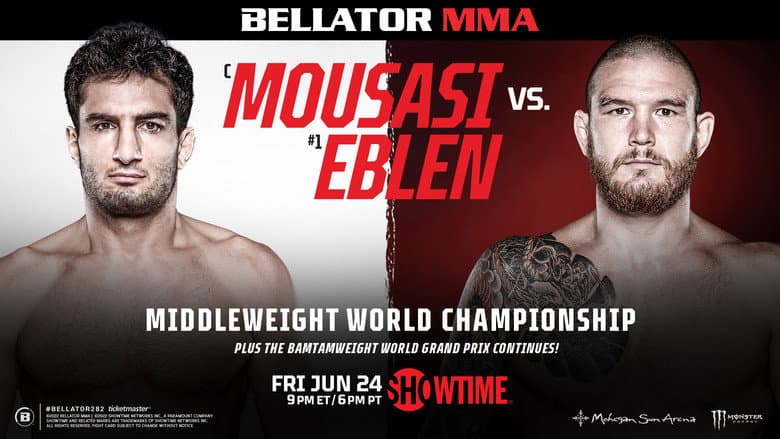 Backdrop from Bellator 282: Mousasi vs. Eblen