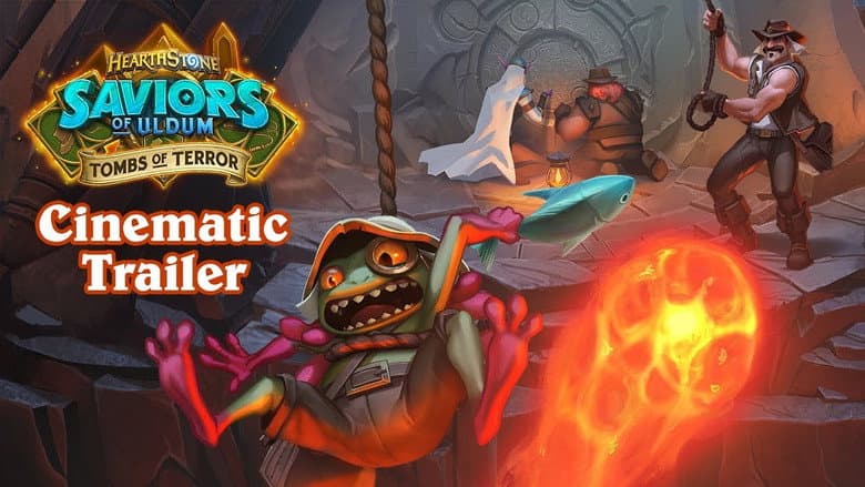 Backdrop from Hearthstone: Tombs of Terror