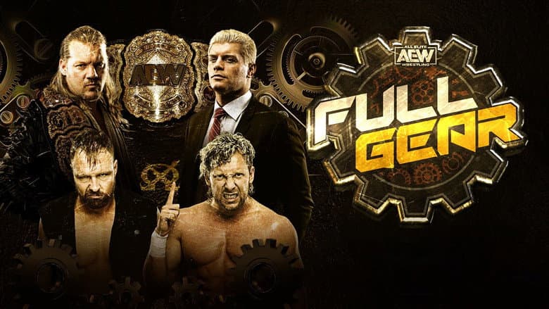 Backdrop from AEW Full Gear 2019