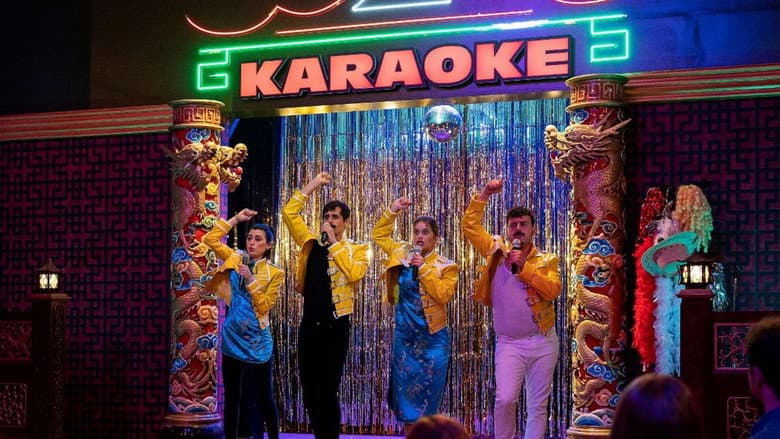 Backdrop from L'última nit del karaoke