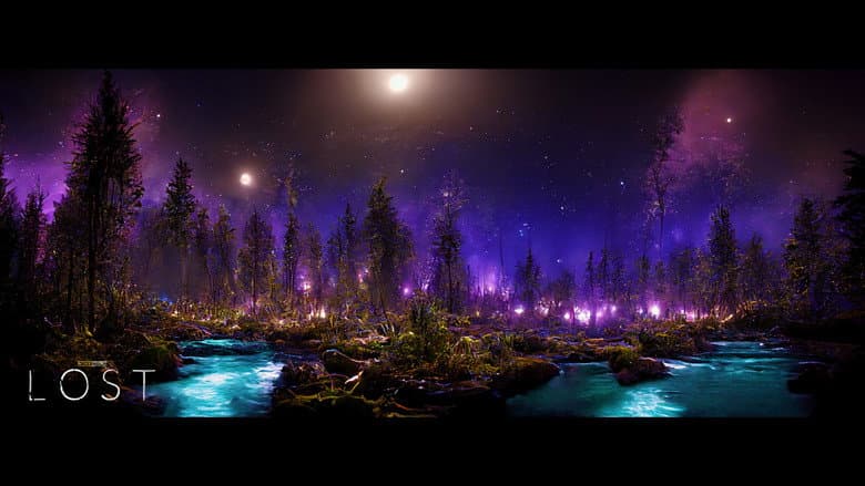 Backdrop from Lost