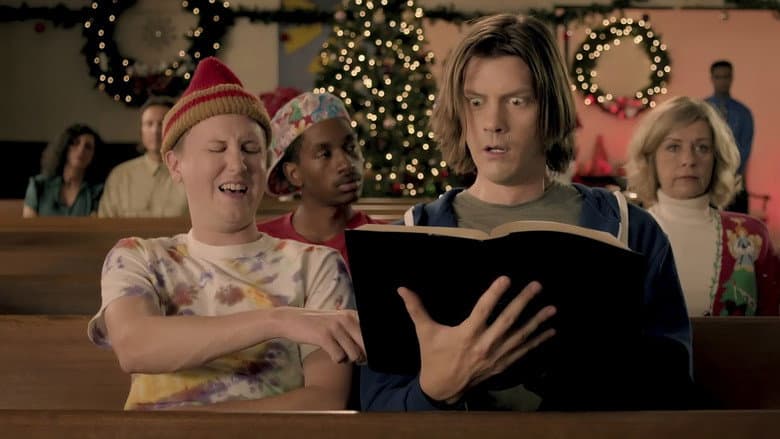Backdrop from Trevor Moore: High In Church