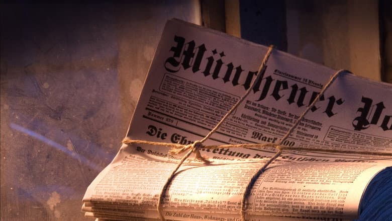 Backdrop from Hitler's Battle Against the Press