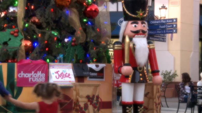 Backdrop from All I Want for Christmas