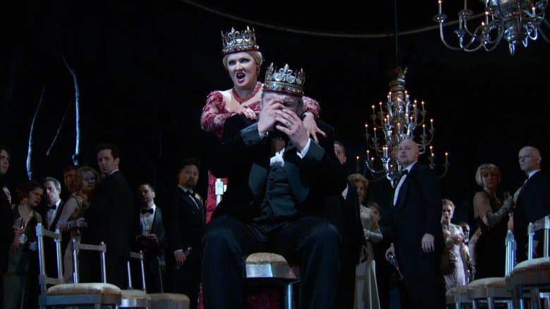 Backdrop from The Metropolitan Opera - Verdi: Macbeth