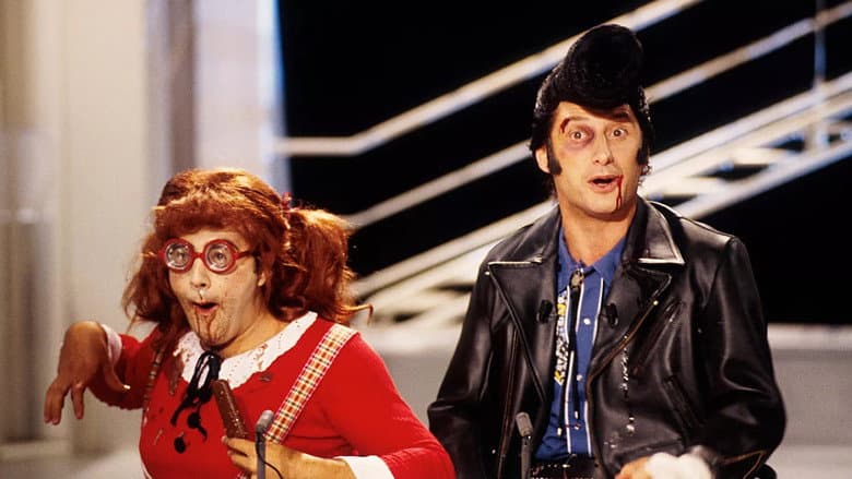 Backdrop from De Caunes-Garcia - Le meilleur de nulle part ailleurs