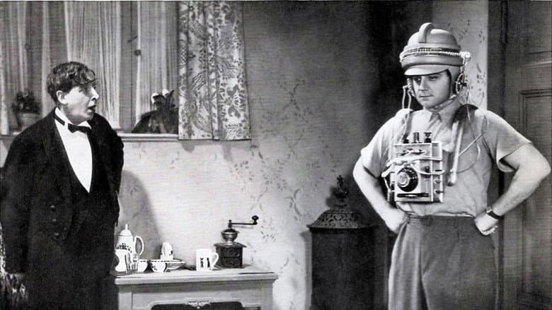 Backdrop from An Invisible Man Goes Through the City