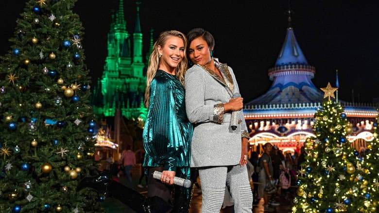 Backdrop from The Wonderful World of Disney: Magical Holiday Celebration
