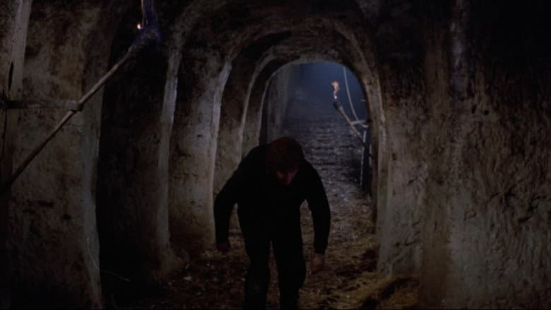 Backdrop from Hunchback of the Morgue