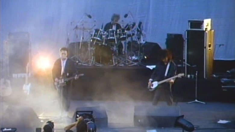 Backdrop from The Cure in Orange