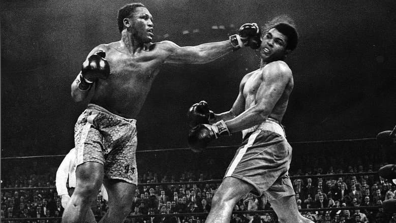 Backdrop from Muhammad Ali vs. Joe Frazier I