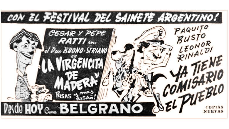 Backdrop from La virgencita de madera