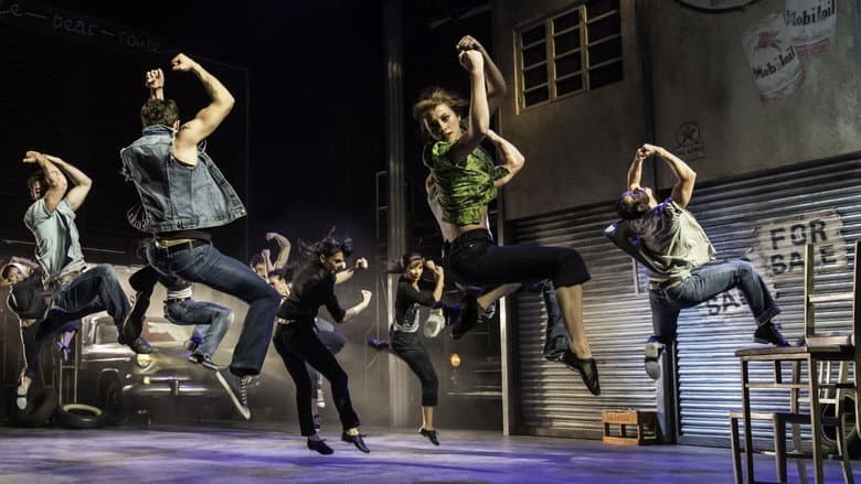 Backdrop from Matthew Bourne's The Car Man
