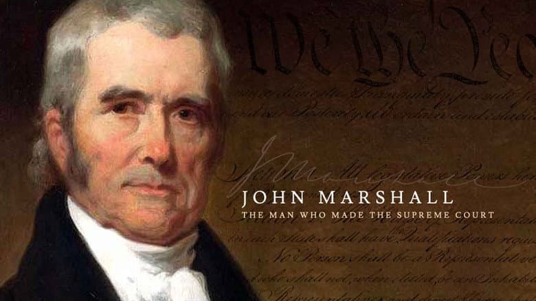 Backdrop from Courtmaker: John Marshall and the Forging of America's Supreme Court