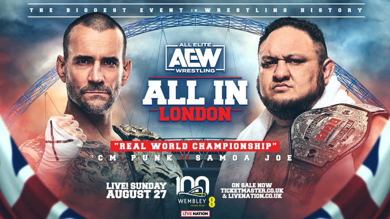 Backdrop from AEW All In 2023: London