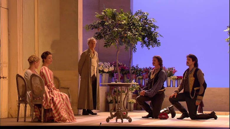 Backdrop from Così fan tutte