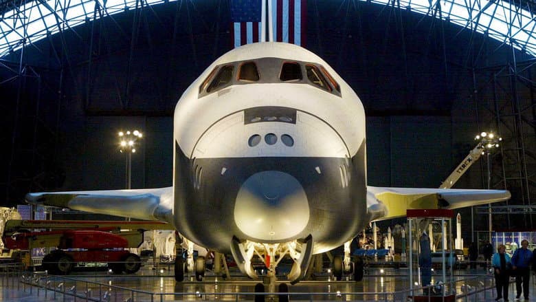 Backdrop from America's Hangar