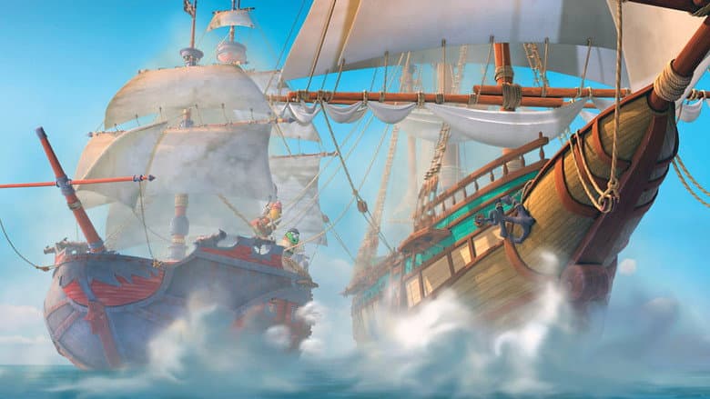 Backdrop from The Pirates Who Don't Do Anything: A VeggieTales Movie
