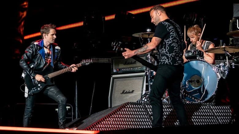 Backdrop from Muse - Absolution Tour