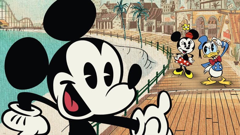 Backdrop from Mickey Mouse