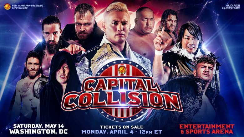 Backdrop from NJPW Capital Collision 2022