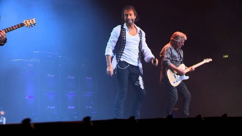 Backdrop from Bad Company - Live At Wembley