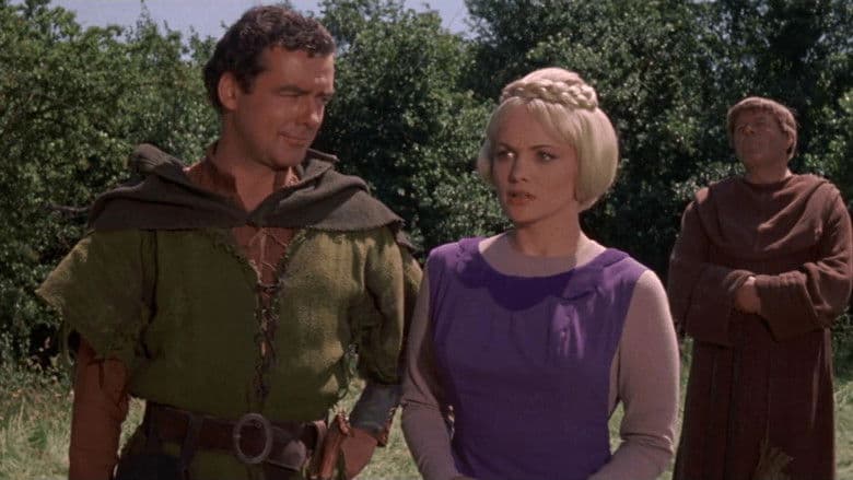 Backdrop from Sword of Sherwood Forest