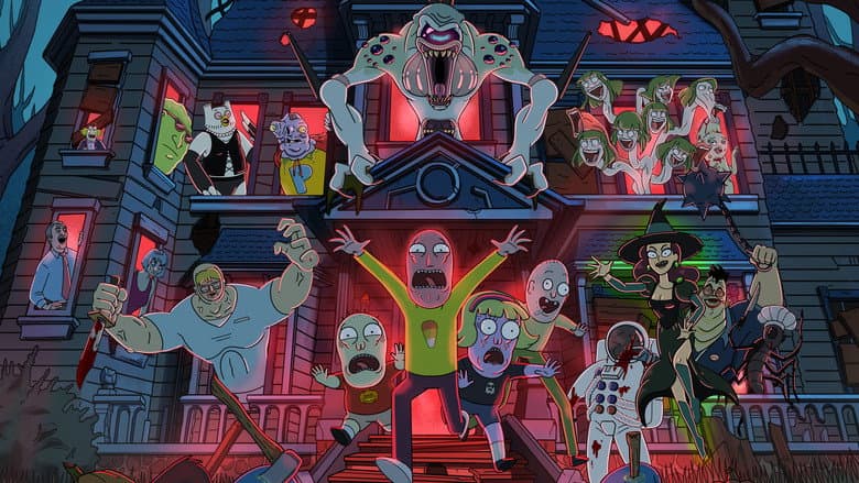 Backdrop from The Paloni Show! Halloween Special!