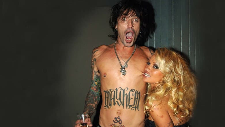 Кадр із фільму «Pamela Anderson  & Tommy Lee : Sexe, romance et vidéo»