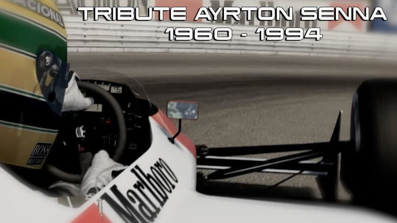 Backdrop from Ayrton Senna