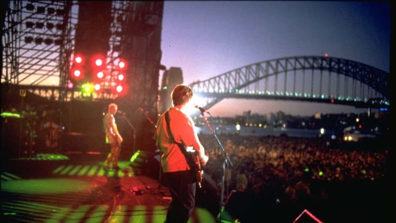 Backdrop from Crowded House - Farewell to the World