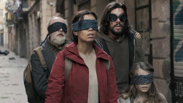 Backdrop from Bird Box Barcelona