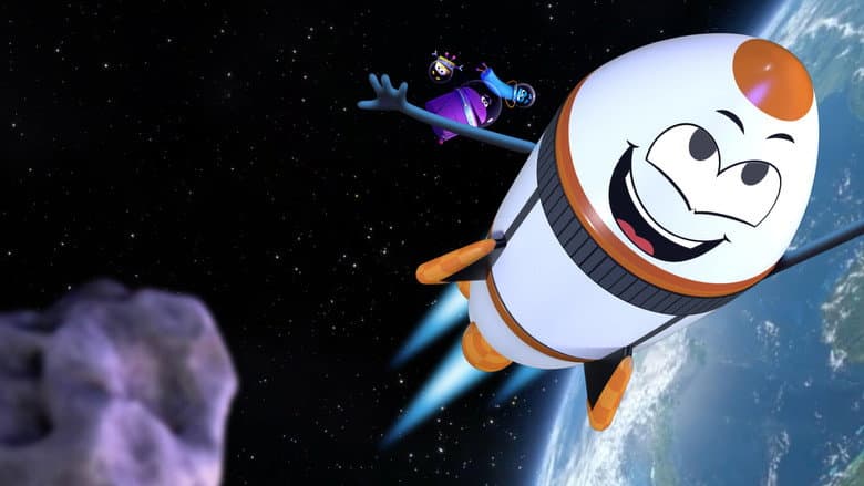 Backdrop from A StoryBots Space Adventure
