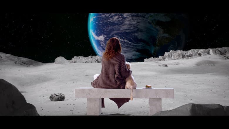 Backdrop from Moon