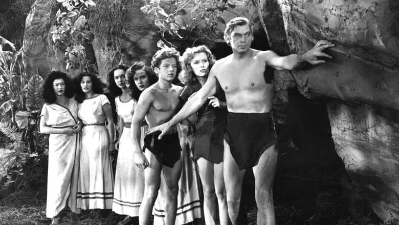 Backdrop from Tarzan and the Leopard Woman