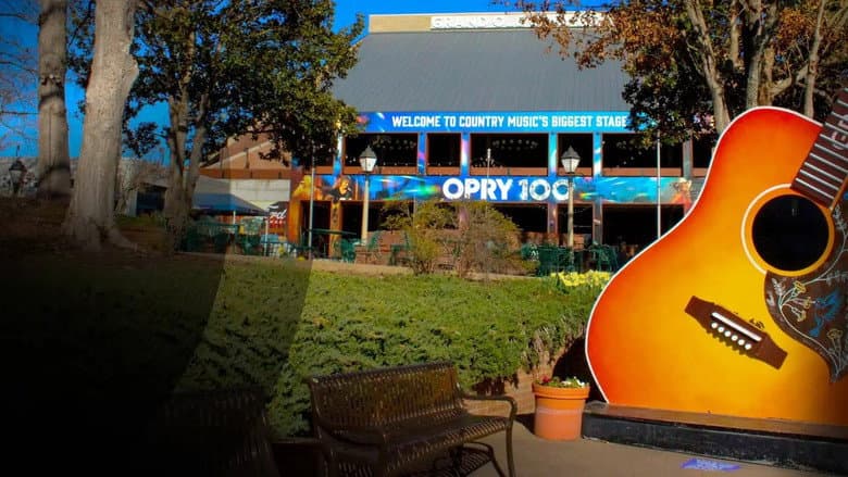 Backdrop from Opry 100: A Live Celebration