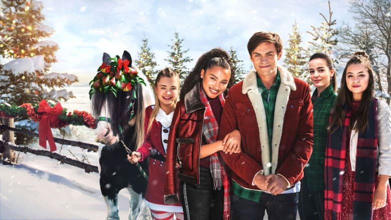 Backdrop from Free Rein: The Twelve Neighs of Christmas