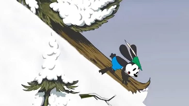 Backdrop from Oswald the Lucky Rabbit: Greeting Card