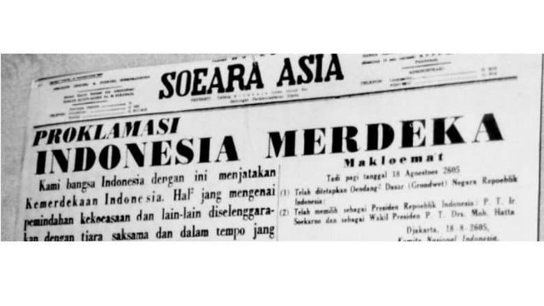 Backdrop from Indonesia Merdeka!