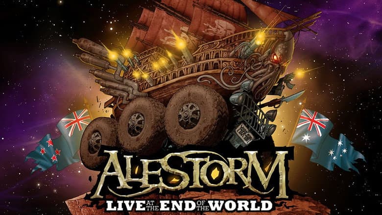 Backdrop from Alestorm – Live at the End of the World